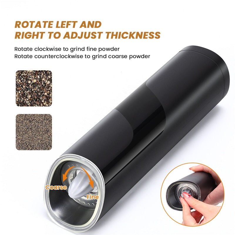 Electric Salt and Pepper Grinder Automatic