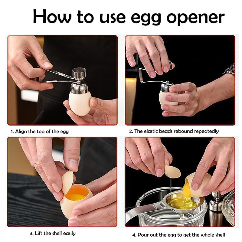 Egg Topper Shell Opener Boiled
