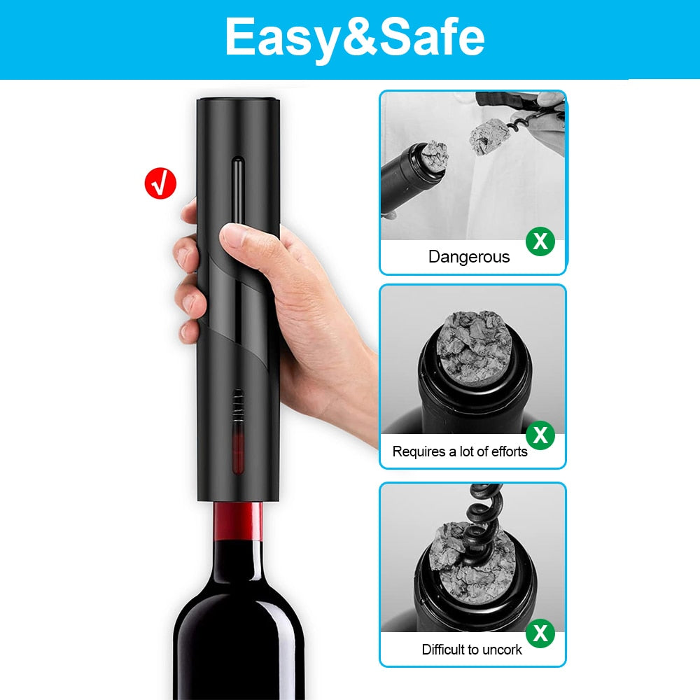 Rechargeable Electric Wine Bottle Opener