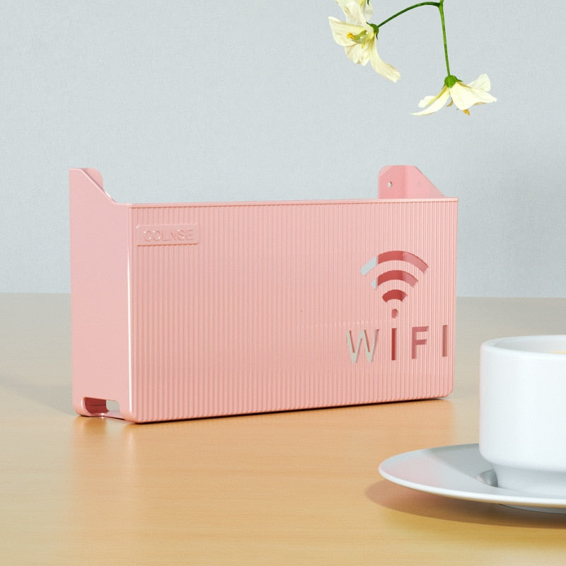 Wireless Wifi Router Shelf Storage Box Wall