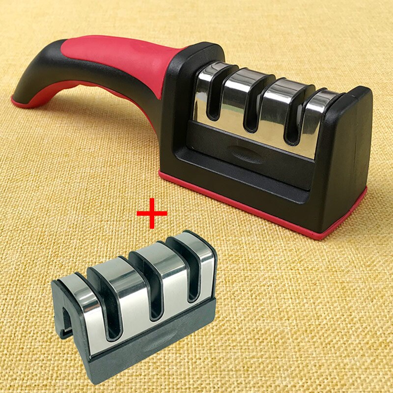 Knife sharpener Three stage ceramics sharpening