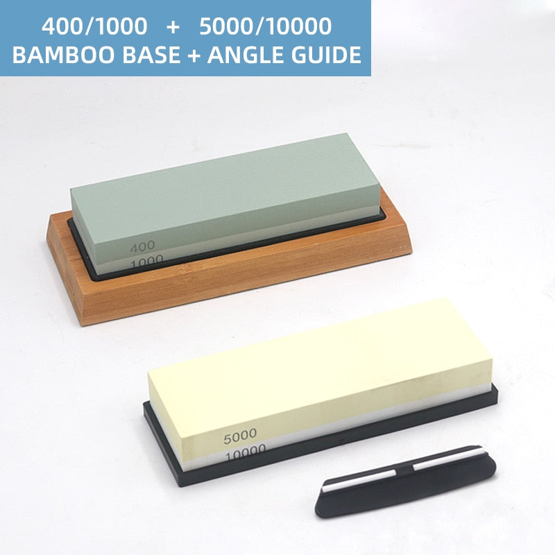 Sharpening Stone Whetstone Dual Side Set Knife