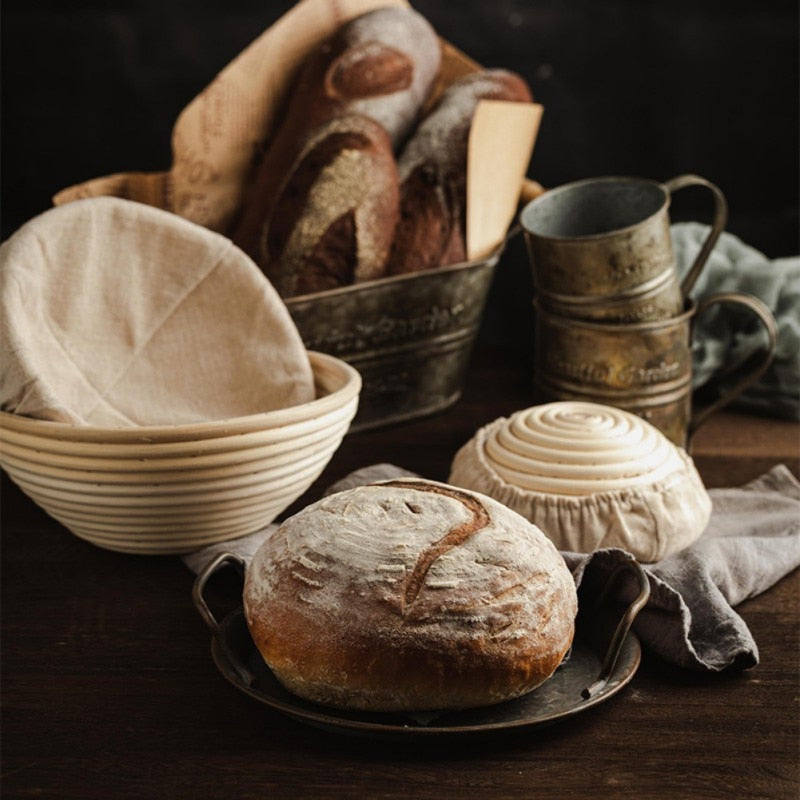 ougn Rattan Bread Proofing Baskets