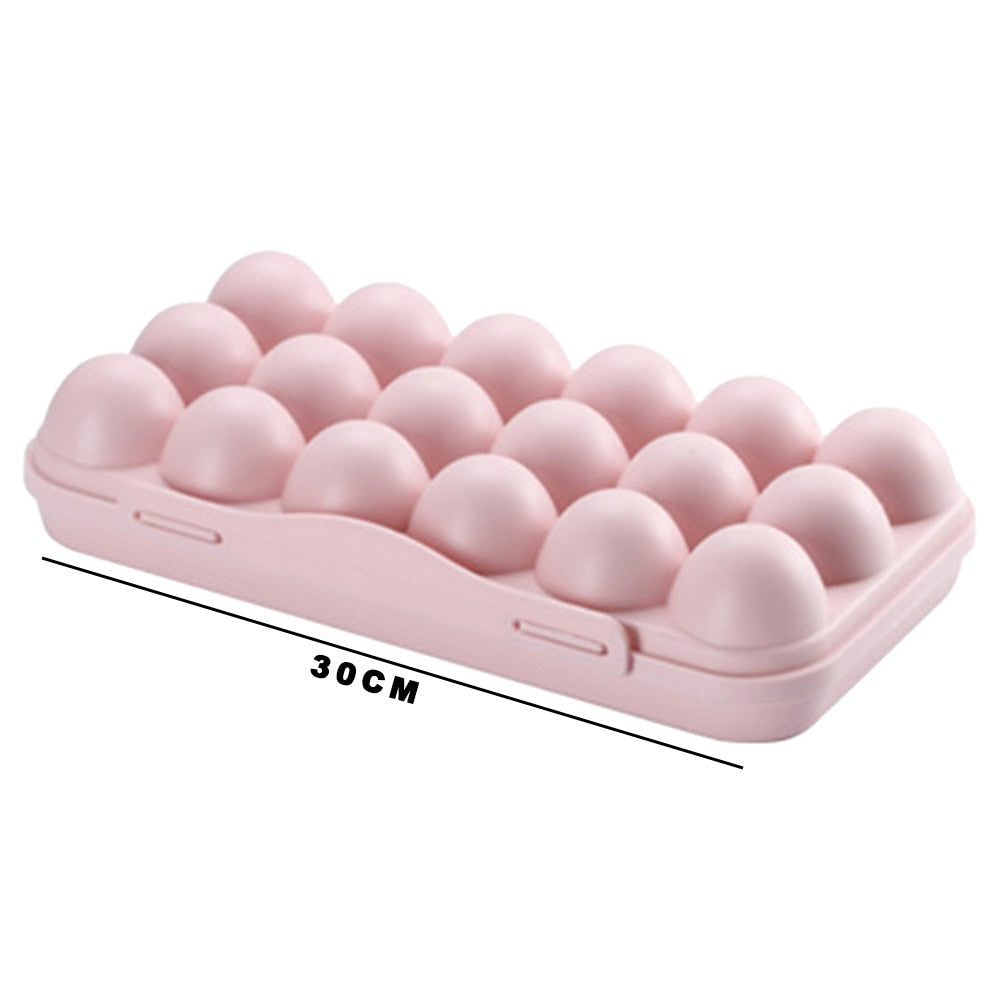 Double-Layer Egg Box Drawer Type Storage