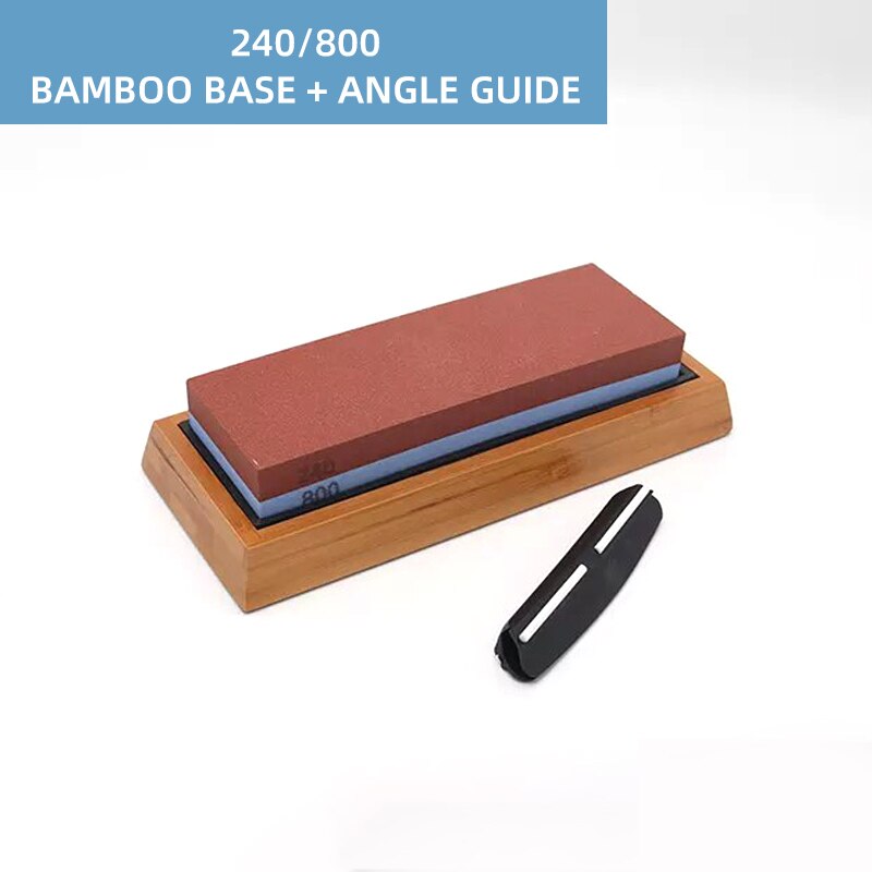 Sharpening Stone Whetstone Dual Side Set Knife