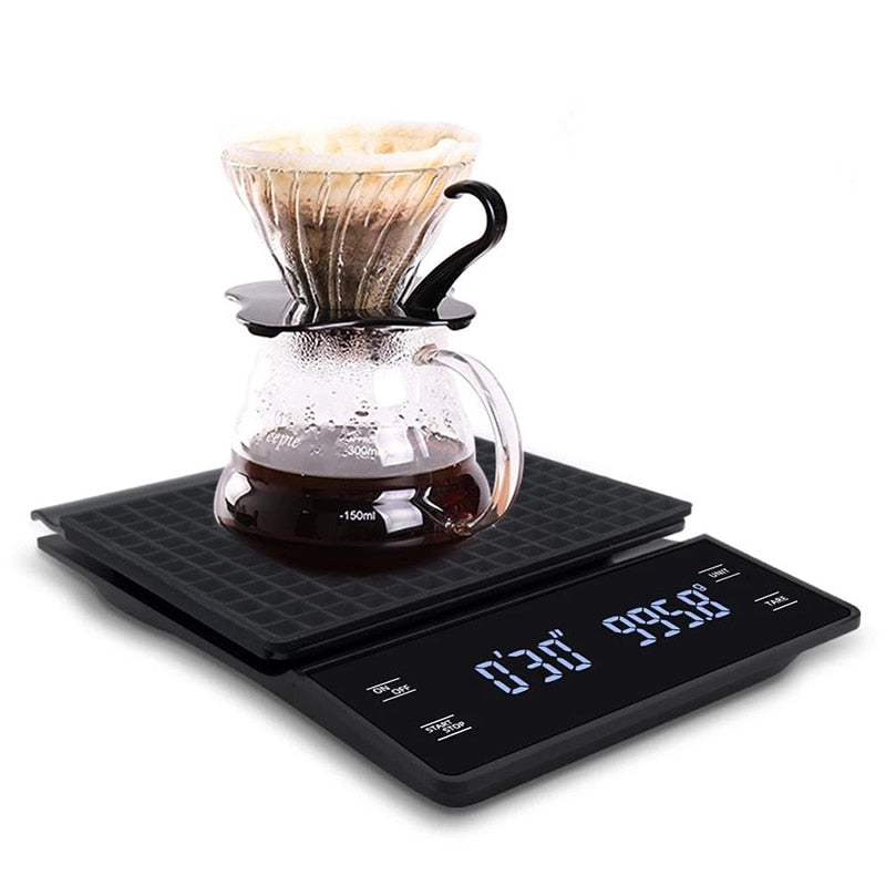 Portable Electronic Digital Coffee Scale with Timer