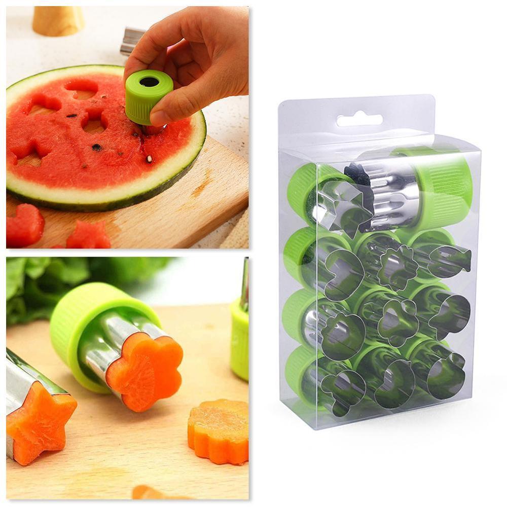 Vegetable Fruit Cutter Mold Flowers