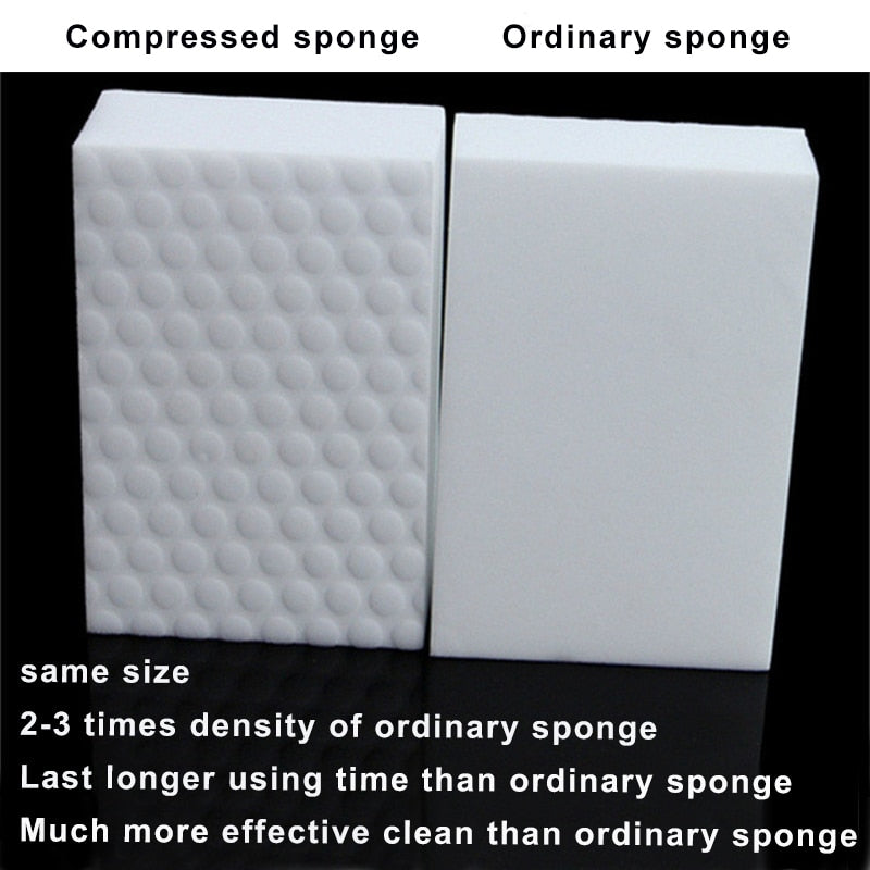 Melamine Sponge Compressed Magic Erasers