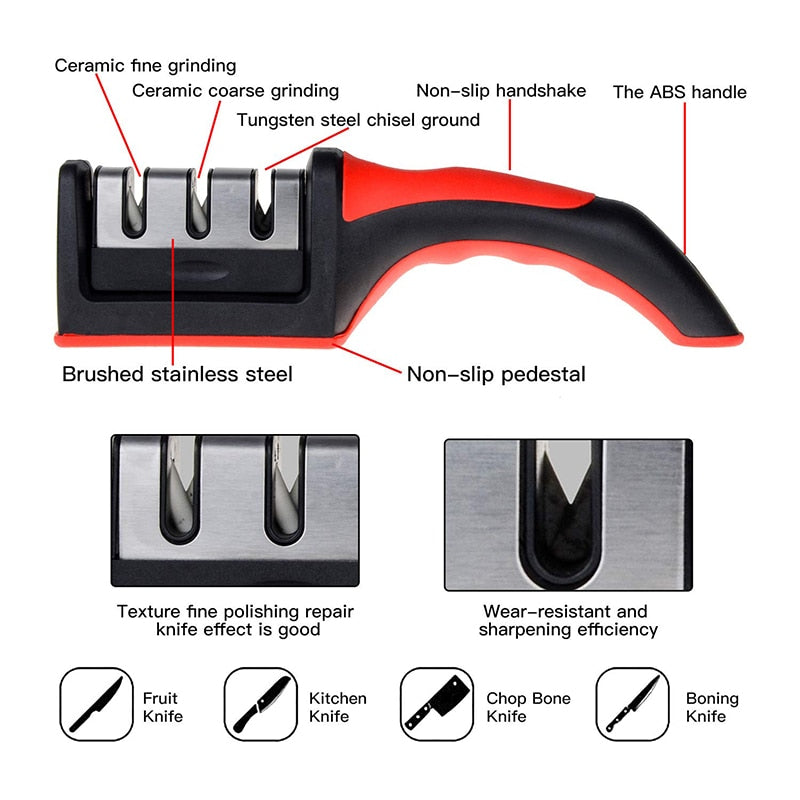 Knife Sharpener Handheld Multi-function