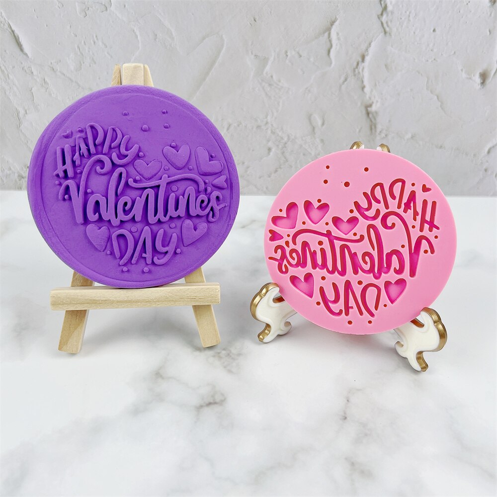 Lover Anniversary Biscuit Mould Stamp