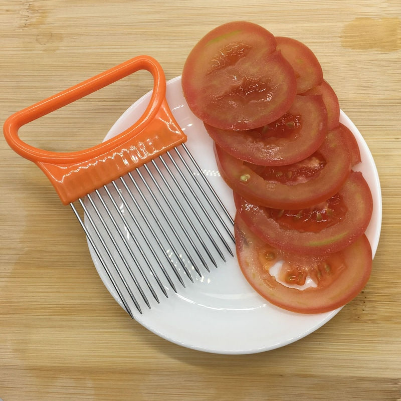 Stainless Steel Onion Needle Slicer