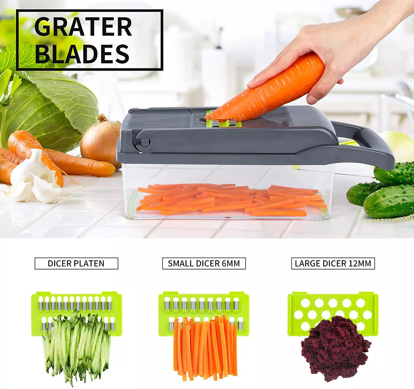 Multifunctional Vegetable Cutter Slicer