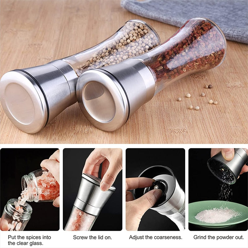 Stainless Steel Mill Pepper Salt Spice