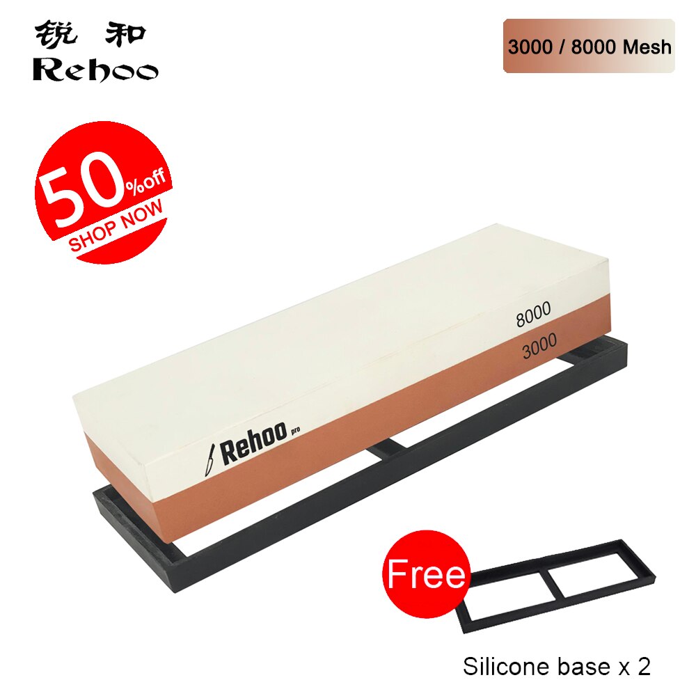 Rehoo Double-sided Sharpening Stone Set