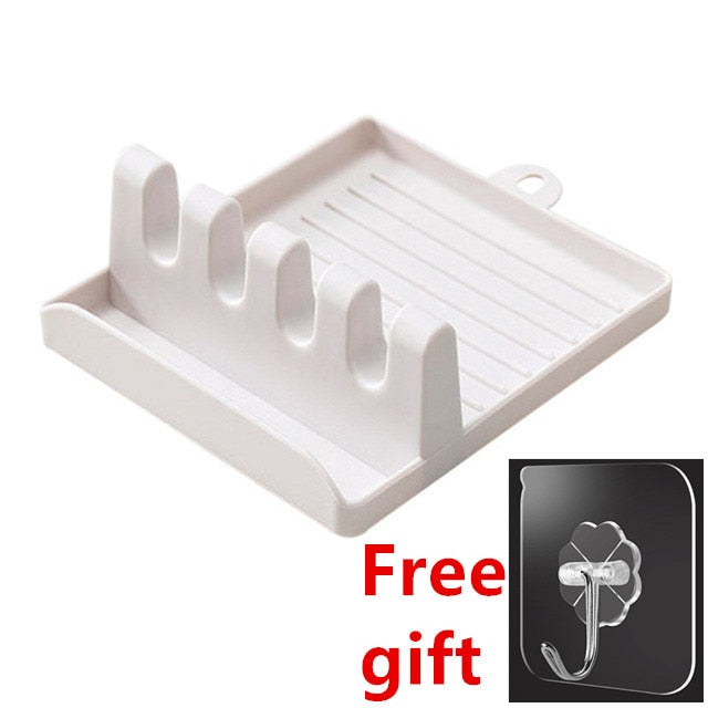 Plastic Spoon Rest Kitchen Organizer