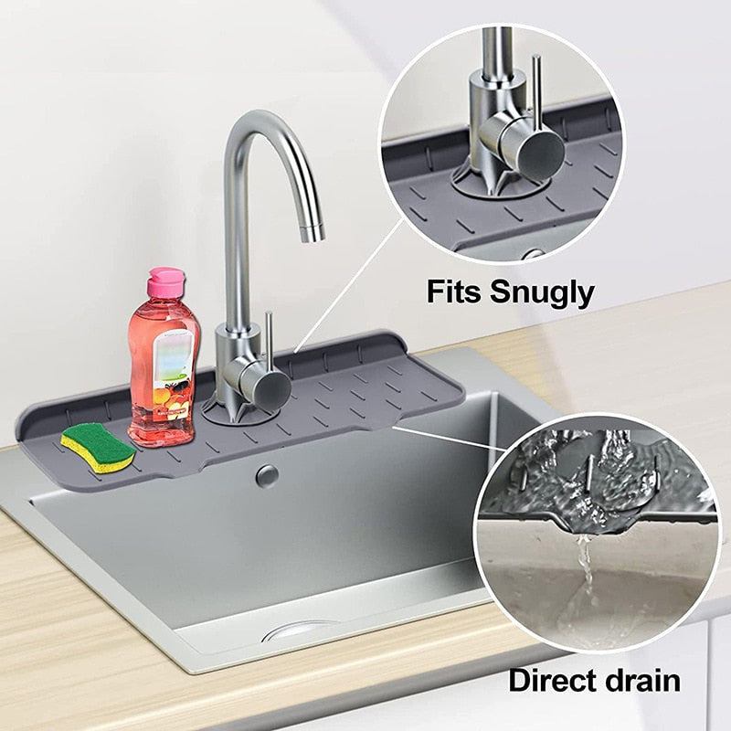 Kitchen Faucet Absorbent Mat Sink