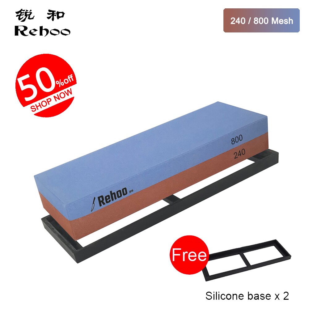 Rehoo Double-sided Sharpening Stone Set