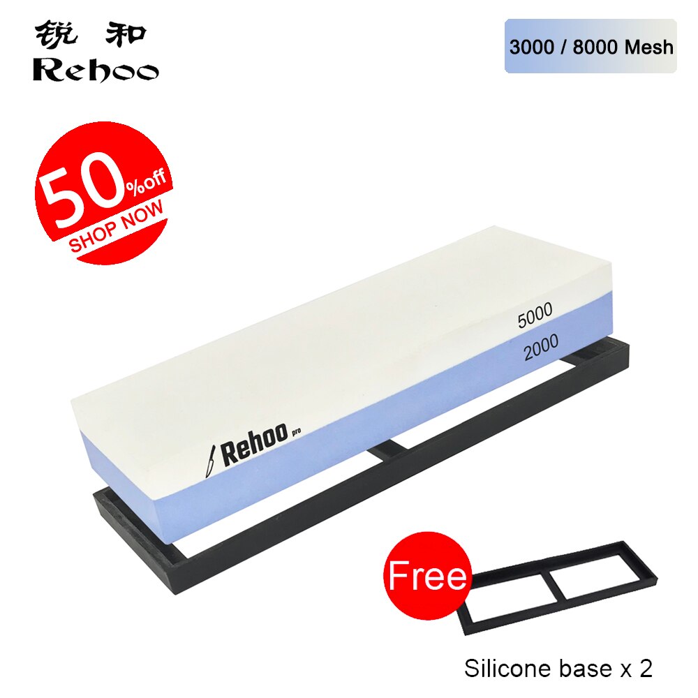 Rehoo Double-sided Sharpening Stone Set