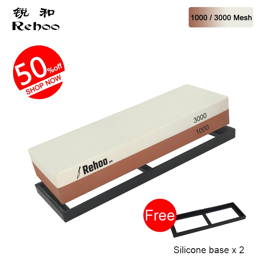 Rehoo Double-sided Sharpening Stone Set