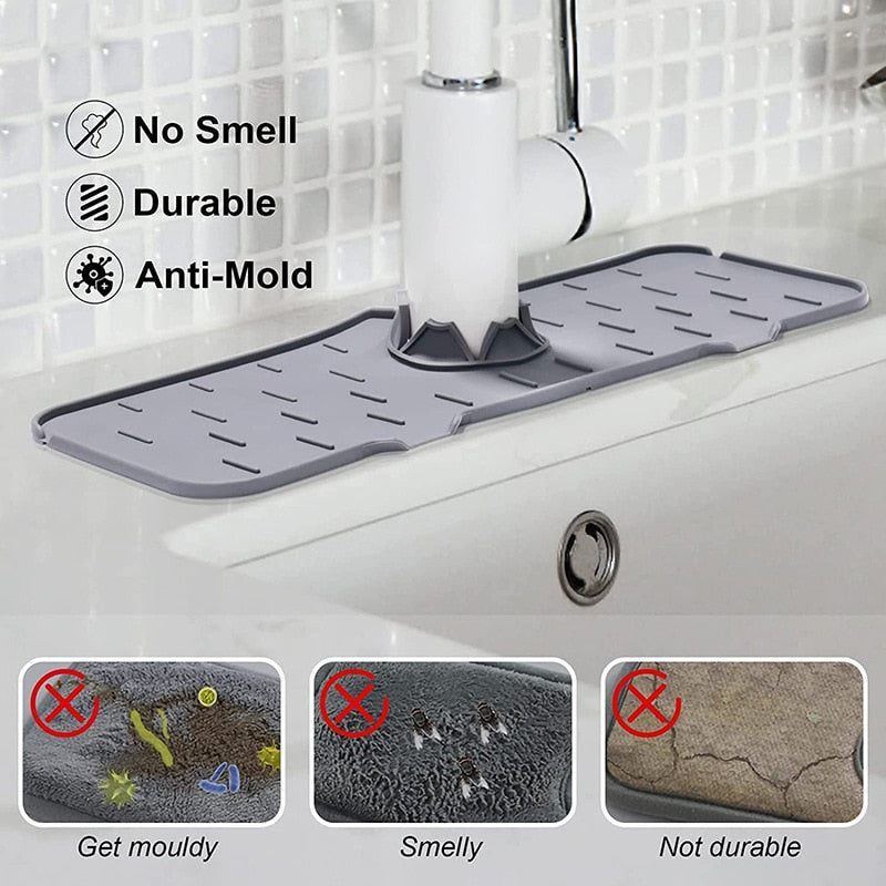 Kitchen Faucet Absorbent Mat Sink