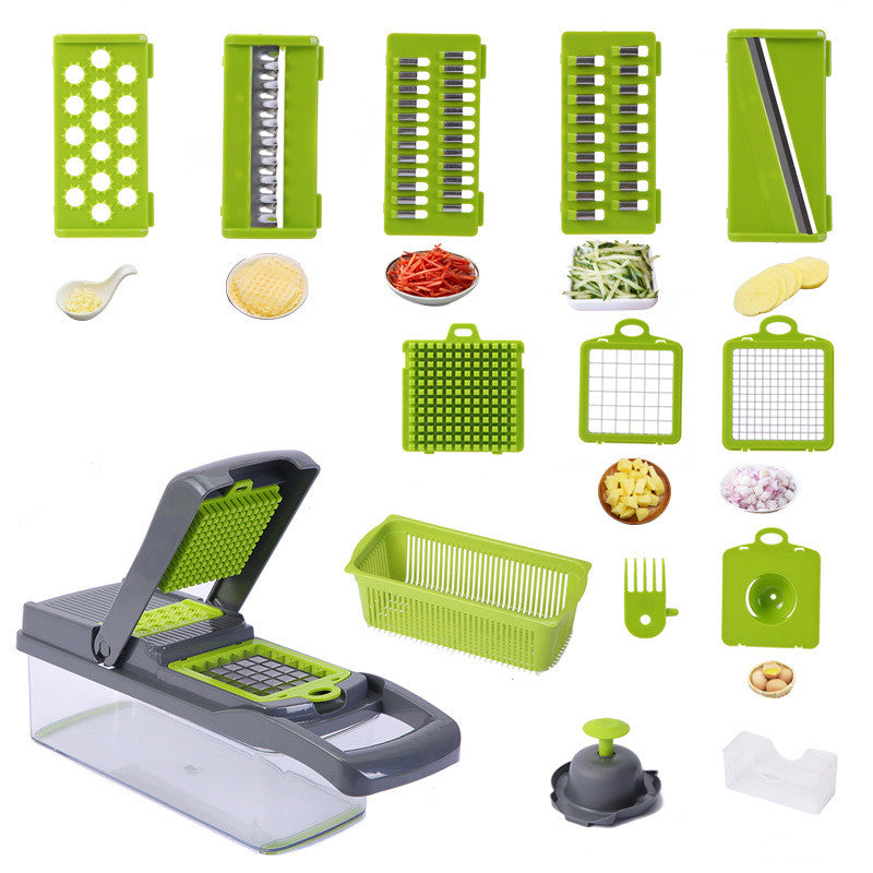 Multi-function Manual Cutting Of Vegetable And Meat Slices