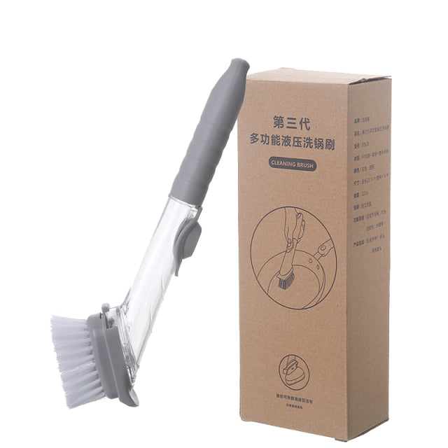 Kitchen Cleaning Brush 2 In 1 Long Handle Cleaing