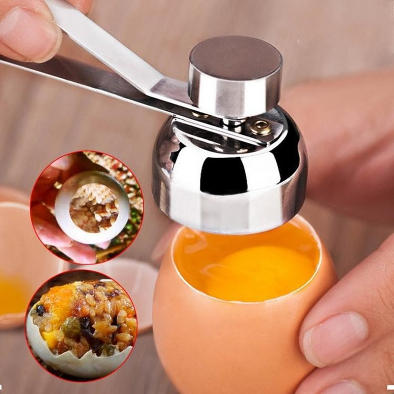Topper Cutter Metal Egg Scissors Opener