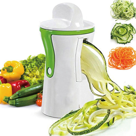 Handheld Vegetable Cutter Spiral Slicer